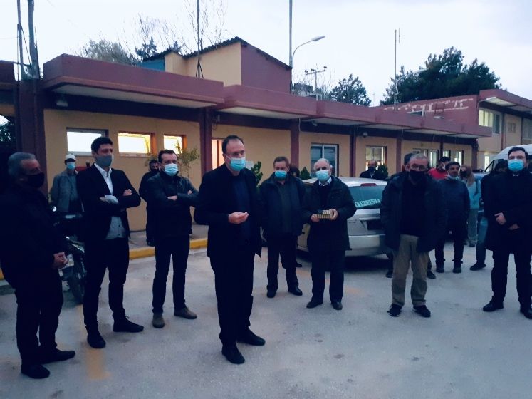 Βουλευτές του ΣΥΡΙΖΑ επισκέφτηκαν τη Διεύθυνση Περιβάλλοντος του Δήμου Αλίμου