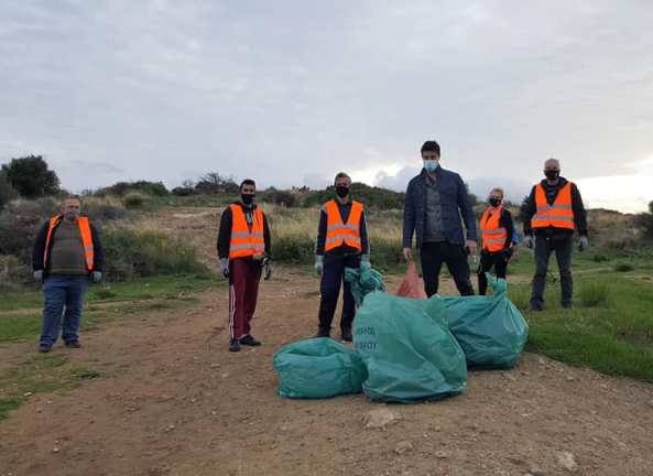 Επιχείρηση καθαρισμού στον Λόφο Πανί