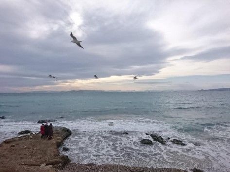 H χειμωνιάτικη όψη της παραλίας μας μέσα από φωτογραφίες