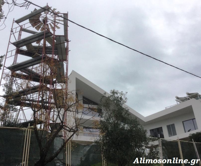 Σώθηκε ο ανεμόμυλος του Αλίμου  