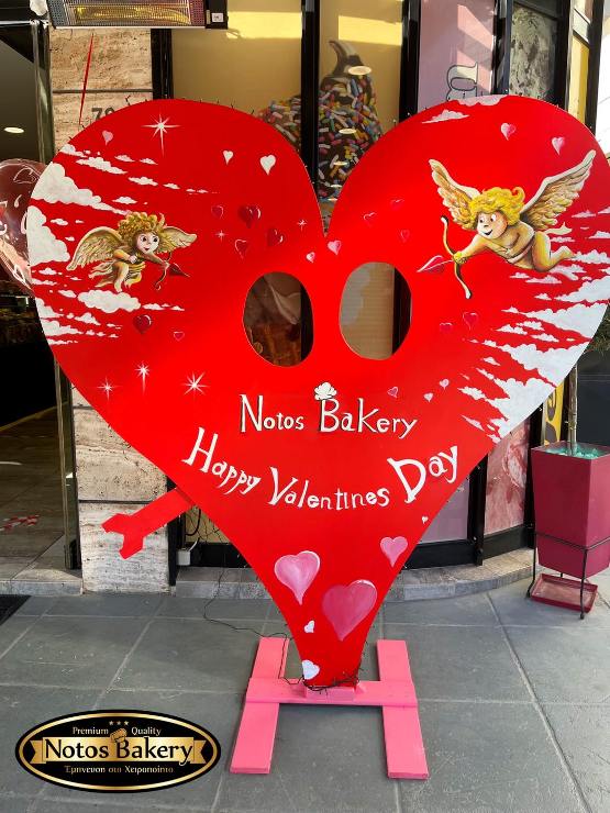 Ένα…αγαπησιάρικο photo booth στο «Notos Bakery»