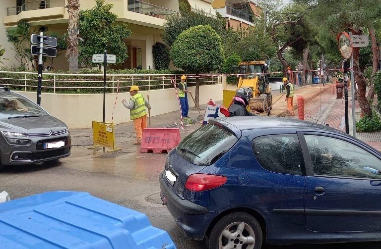 Κλειστό είναι τμήμα της οδού Θουκυδίδου