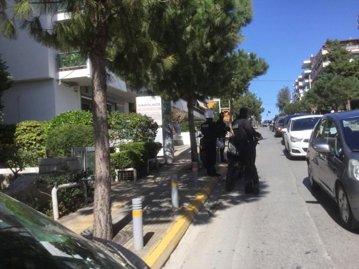 Τροχαίο ατύχημα στη λεωφόρο Καλαμακίου