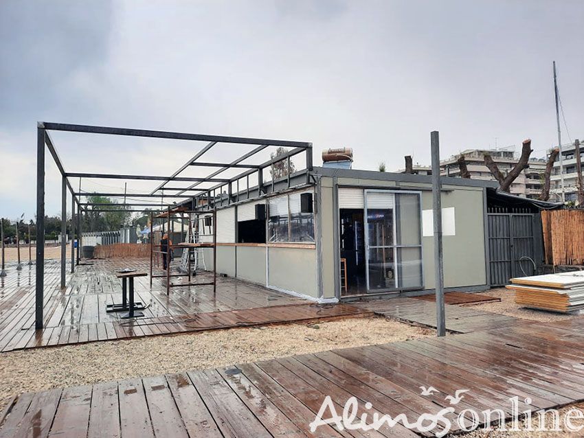 Ένα νέο café bar ετοιμάζεται στην παραλία Αλίμου