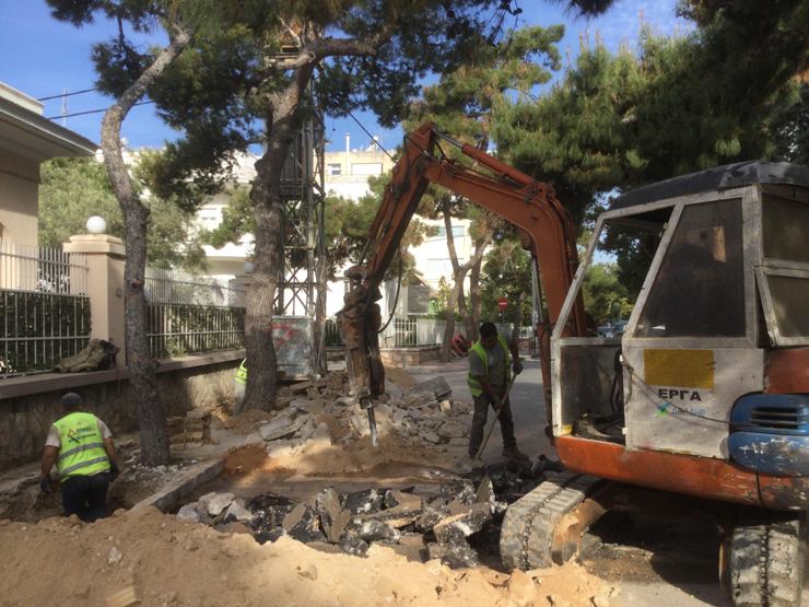 Κλειστό είναι τμήμα της οδού Θουκυδίδου λόγω έργων της ΔΕΔΔΥΕ