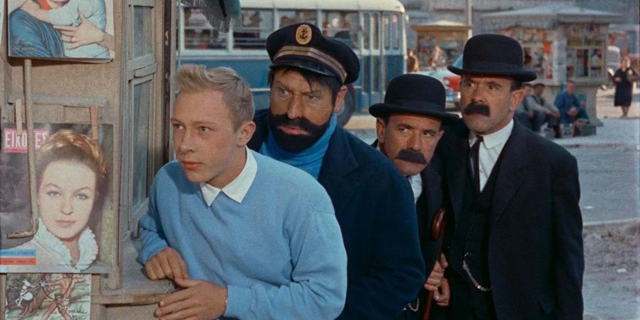 Οταν ο Τεν Τεν... σούβλιζε αρνί στην Ελλάδα -Η γαλλική ταινία του 1961 με πρωταγωνιστές τους Δήμο Σταρένιο και Δημήτρη Μυράτ