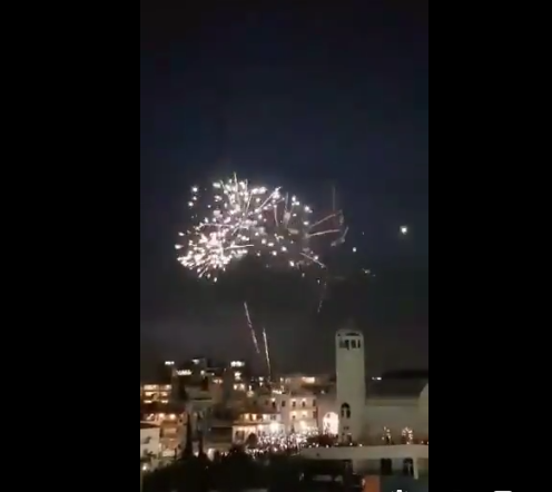 Το video του Ανδρέα Κονδύλη με τα χθεσινά πυροτεχνήματα
