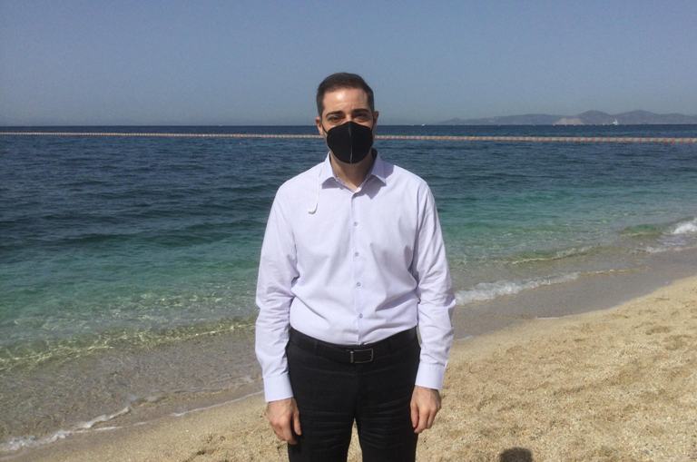 Πρώτη μέρα λειτουργίας των οργανωμένων πλαζ - «Έχουμε προετοιμαστεί πλήρως» δήλωσε ο Ανδρέας Κονδύλης 