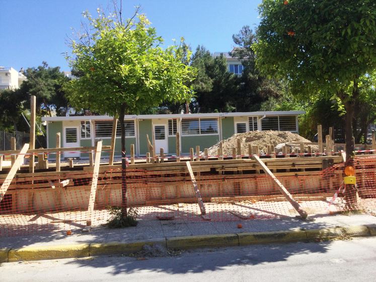 Στο τελικό στάδιο της κατασκευής του είναι το νέο νηπιαγωγείο στην οδό Κεφαλληνίας