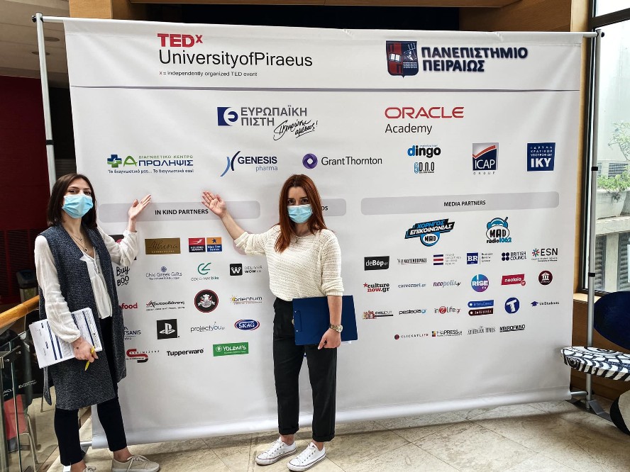 Η ασφαλής οργάνωση του TEDx University of Piraeus 2021  στις 15 Μαΐου, είχε την σφραγίδα του Διαγνωστικού Α-ΠΡΟΛΗΨΙΣ