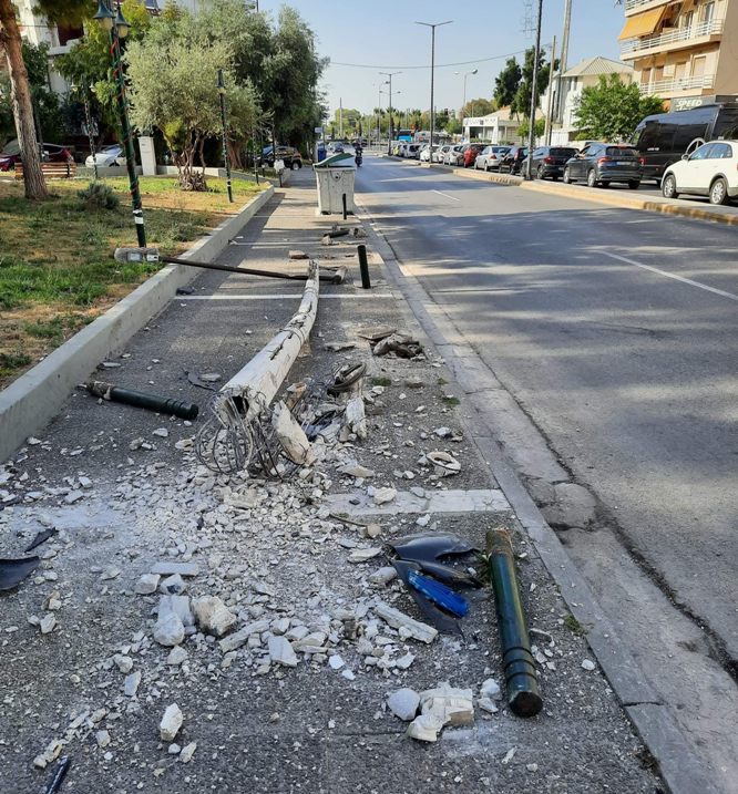 Τροχαίο ατύχημα στη Λ. Ελευθερίας
