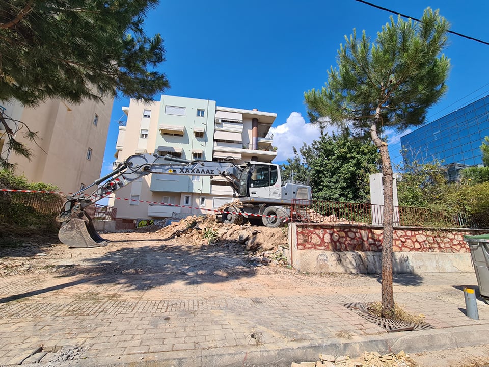 Άλλη μια όμορφη μονοκατοικία γκρεμίστηκε στο Καλαμάκι
