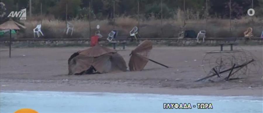 Beach party στη Γλυφάδα με βανδαλισμούς και επιθέσεις κατά πυροσβεστών