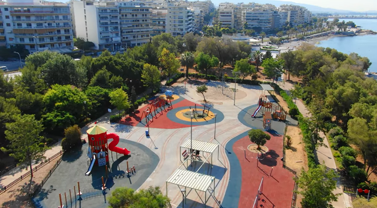 Πλήρης ανακατασκευή της Παιδικής Χαράς στον Φλοίσβο