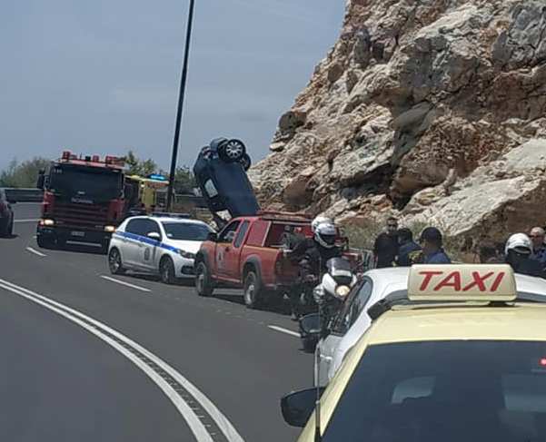 Τροχαίο στα Λιμανάκια