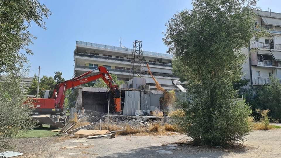 Ξεκίνησαν οι εργασίες κατεδάφισης στο πρώην «Ξύλινο»