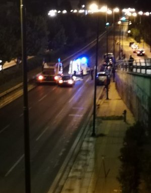 Δυστύχημα στη λεωφόρο Βουλιαγμένης