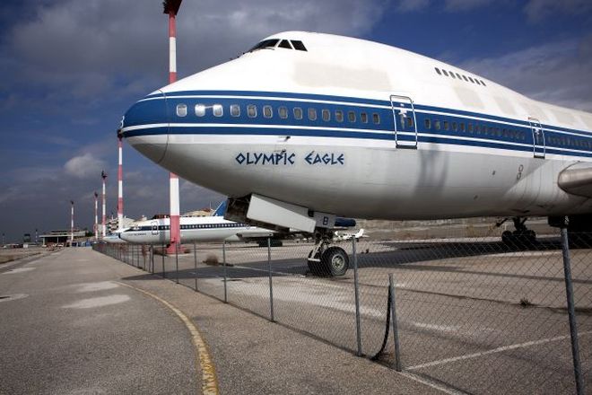 «Στο σφυρί» τα επτά εγκαταλελειμμένα αεροσκάφη της Ολυμπιακής