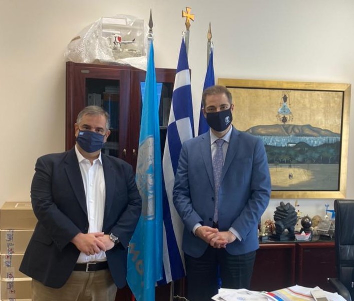 Η συνάντηση του Βουλευτή Βασίλη Σπανάκη με τον Δήμαρχο Αλίμου, Ανδρέα Κονδύλη