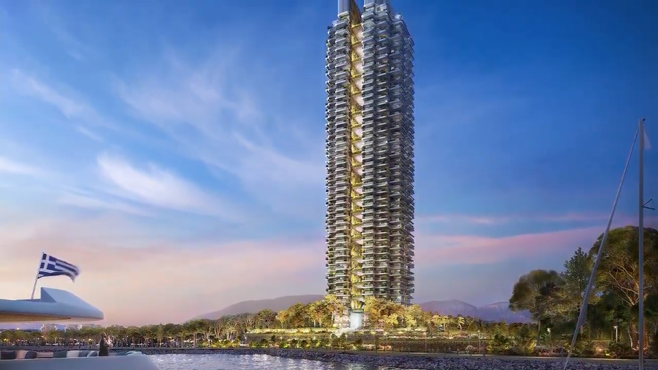 Marina Tower:  Η Lamda Development παρουσίασε τον πρώτο ουρανοξύστη της επένδυσης