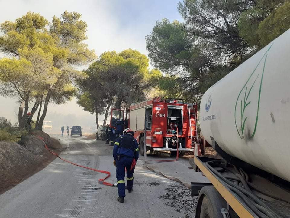  Ο Δήμος Παλαιού Φαλήρου στη μάχη κατά της πυρκαγιάς στην Κερατέα- Η δήλωση του Γιάννη Φωστηρόπουλου 