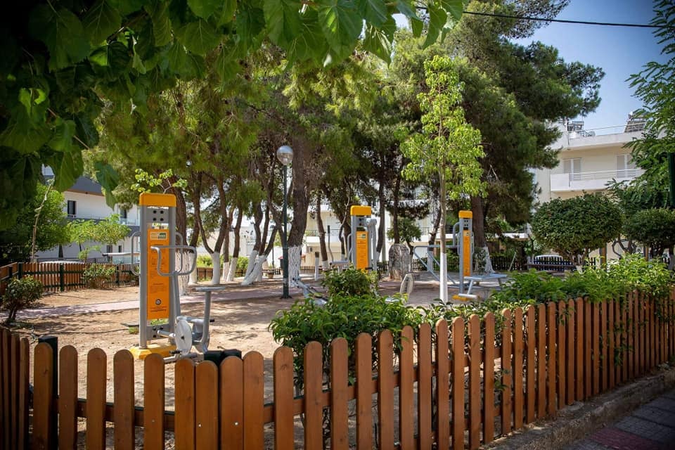 Άγιος Δημήτριος : Nέο ανοιχτό υπαίθριο γυμναστήριο 
