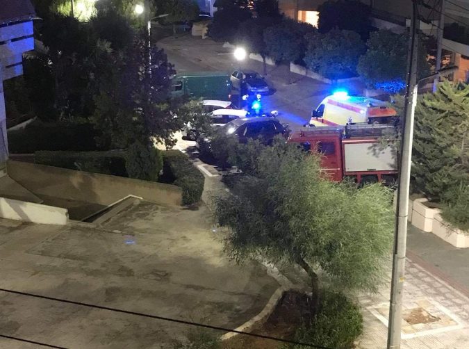 Το περιστατικό που αναστάτωσε χθες πολυκατοικία της οδού Παλαμηδίου