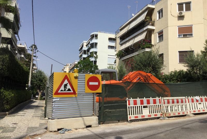 Η ενημέρωση του Ανδρέα Κονδύλη σχετικά με το αντιπλημμυρικό έργο της οδού Κανάρη