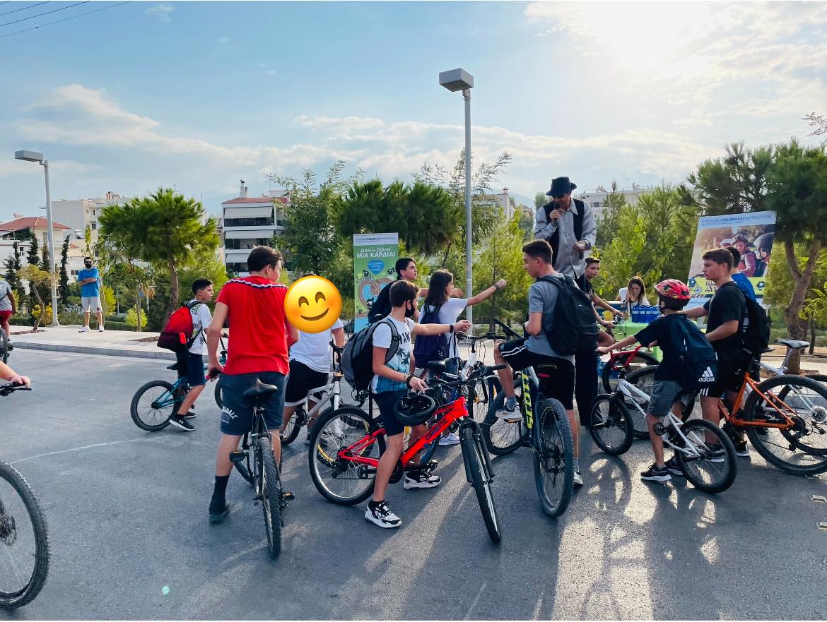 Γιόρτασαν την Ημέρα Χωρίς Αυτοκίνητο οι μαθητές και οι μαθήτριες του 2ου και 5ου Γυμνασίου Αλίμου