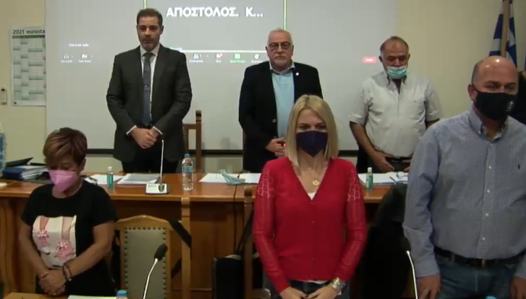 Ενός λεπτού σιγή τηρήθηκε στο Δημοτικό Συμβούλιο για τον Ιωσήφ Κωνσταντινίδη