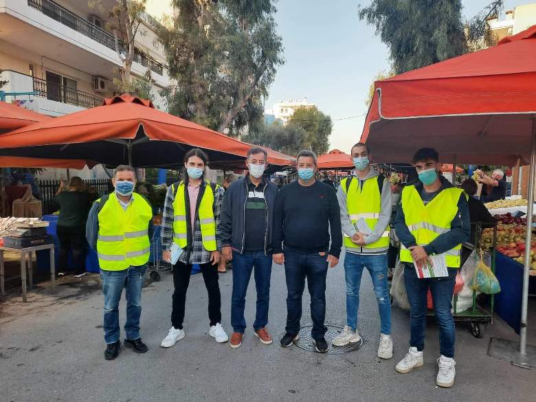 Οι Λαϊκές Αγορές του Παλαιού Φαλήρου εντάχθηκαν στο σύστημα συγκέντρωσης και διαχείρισης βιοαποβλήτων
