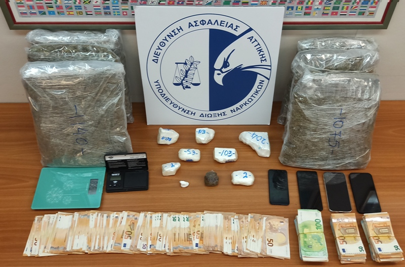 Συνελήφθη ζευγάρι που διακινούσε ναρκωτικά στα Νότια Προάστια
