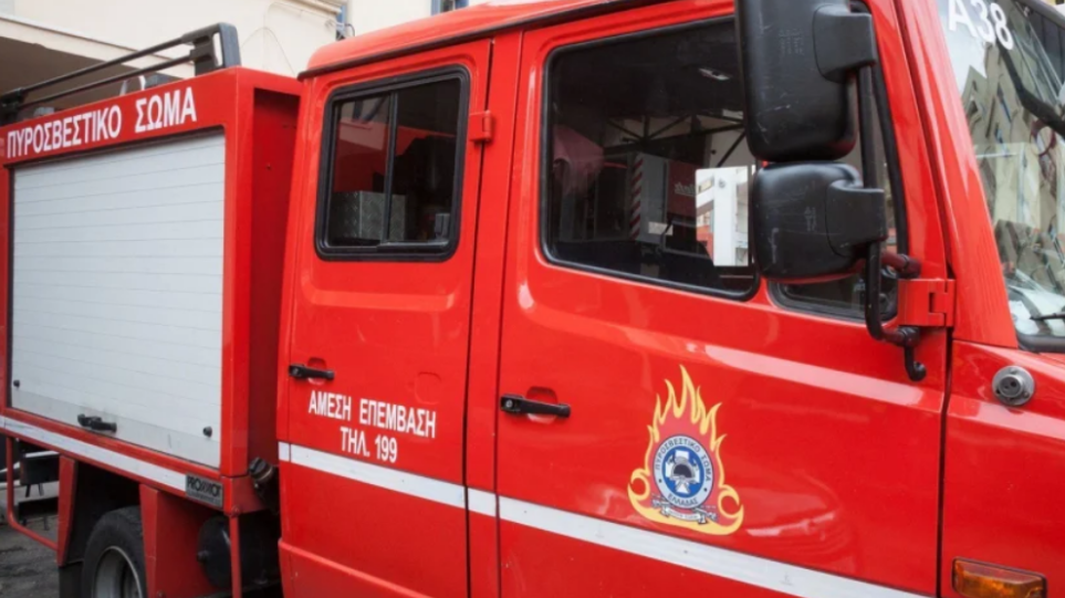 Φωτιά στο ΕΠΑΛ Αργυρούπολης