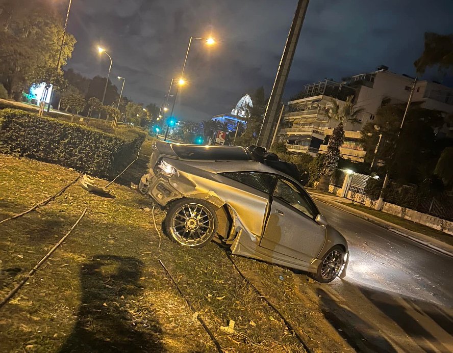 Παραλιακή: Κόντρες κατέληξαν σε δυστύχημα