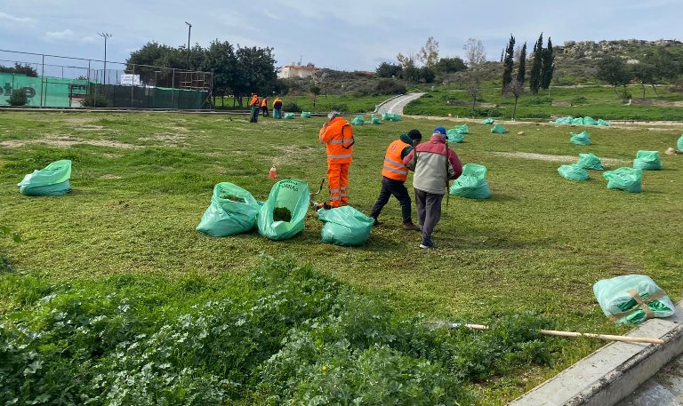 Καθαρισμός του Λόφου Πανί για τα Κούλουμα