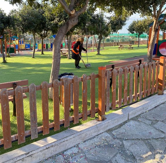 Ειδική επιχείρηση σήμερα της Διεύθυνσης Περιβάλλοντος στον Λόφο Πανί