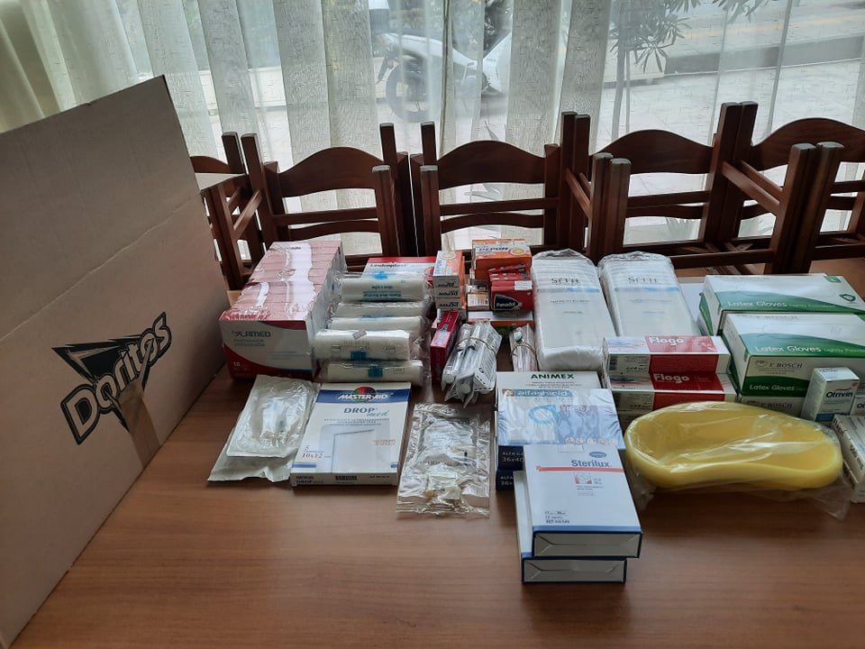 Ξεκίνησε στο Α ΚΑΠΗ Αλίμου η συγκέντρωση ειδών για τον λαό της Ουκρανίας