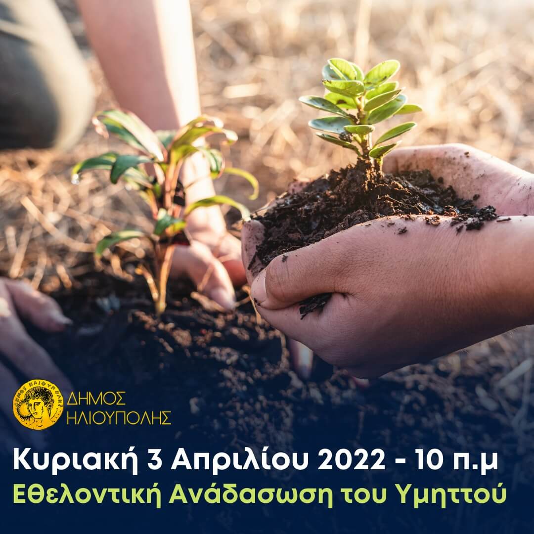 Εθελοντική αναδάσωση στον Υμηττό