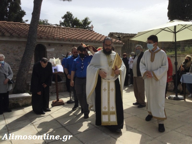 Η Περιφορά του Επιταφίου στο Κτήμα Τραχώνων