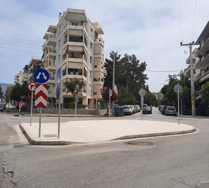 Κυκλοφοριακή διαμόρφωση στην οδό Λ. Χρονόπουλου