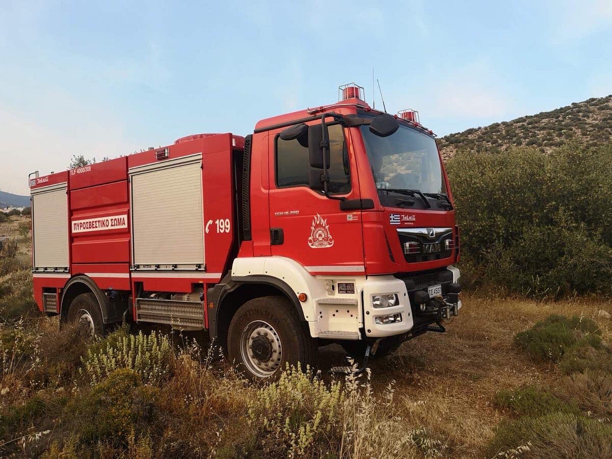Υμηττός: Φωτιά σε σημείο με χαμηλή βλάστηση
