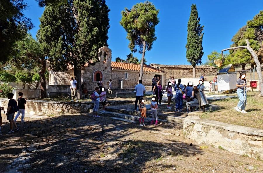 Μαθητές από το 5ο Δημοτικό Αλίμου επισκέφτηκαν στο Κτήμα Τραχώνων