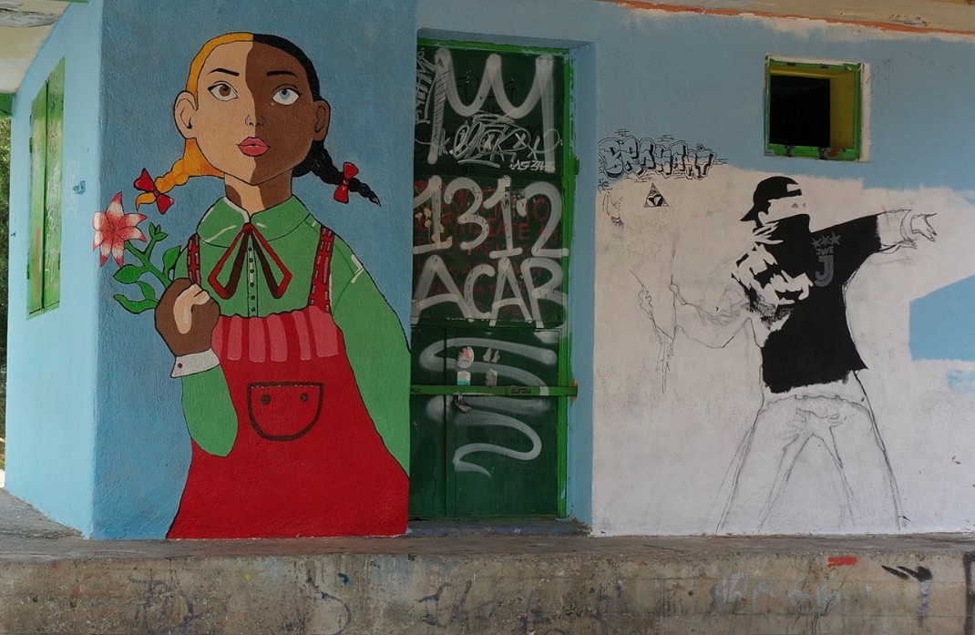 To street art στο ΕΠΑΛ Αλίμου