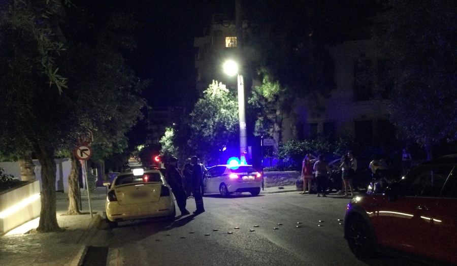 Τροχαίο ατύχημα στη συμβολή των οδών Μαλτέζου και Ρ. Φεραίου στο Καλαμάκι