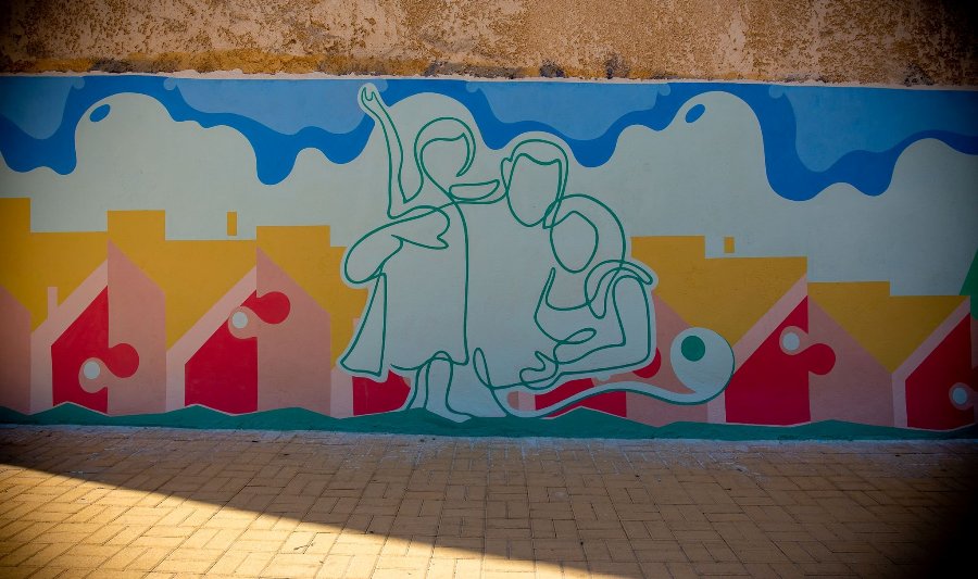 Το ιδιαίτερο street art στο Πάρκο Οικογένειας του δήμου Αγίου Δημητρίου