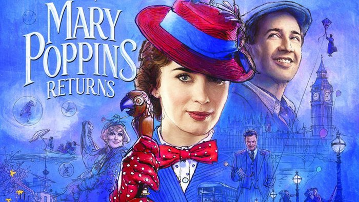 «Η Μαίρη Πόπινς επιστρέφει», απόψε στο Cine Άλιμος με δωρεάν είσοδο