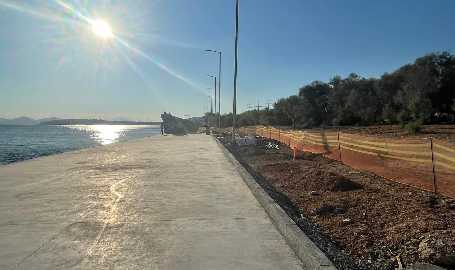 Εργασίες αποκατάστασης στο Πάρκο Φλοίσβου