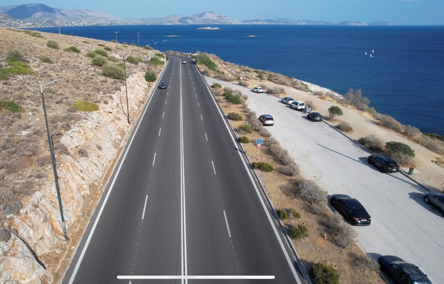 Οι παρεμβάσεις που έγιναν στα Λιμανάκια Βουλιαγμένης ώστε να βελτιωθεί το οδικό δίκτυο