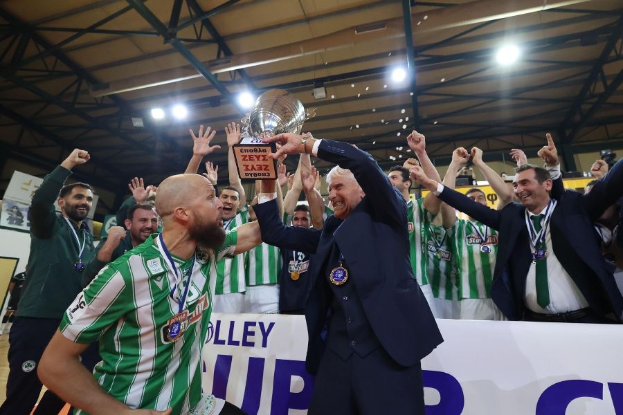 Στον μεγάλο τελικό Super Cup Volley League Men το τρόπαιο και τα μετάλλια ήταν από τα έπαθλα «ΖΕΥΣ»