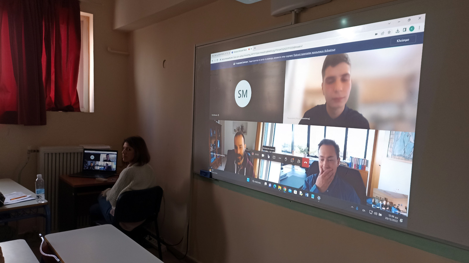 Διαδικτυακή συνάντηση των μαθητών του ΕΠΑΛ Αλίμου με τον Οδυσσέα Αθανασίου της LamdaDevelopment